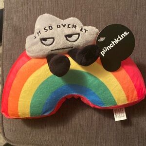 “I’m so over it”Punchkins plush rainbow